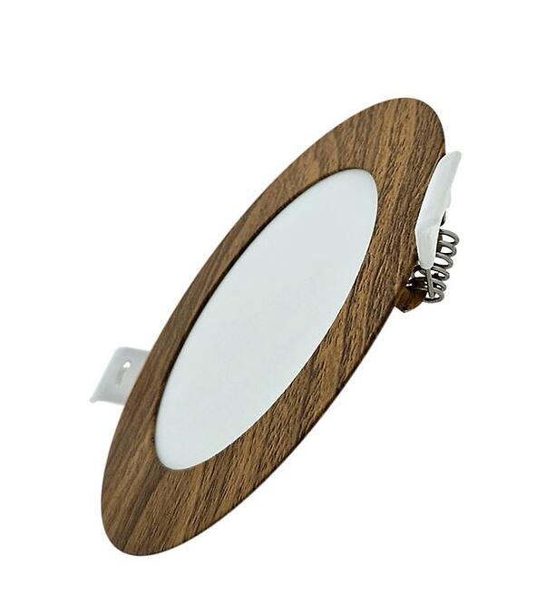 Svietidlo BC TR-145C 6W LED 4200K circle drevo,2