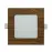 Svietidlo BC TR-149S 6W LED 4200K square drevo