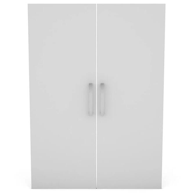 Sada 2 dvierok pre regál Torino 75x1,6x105 cm biela