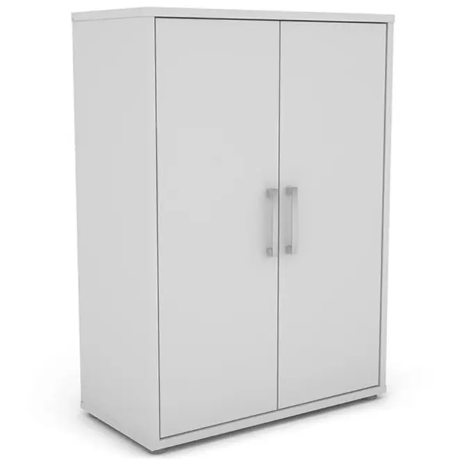 Sada 2 dvierok pre regál Torino 75x1,6x105 cm biela