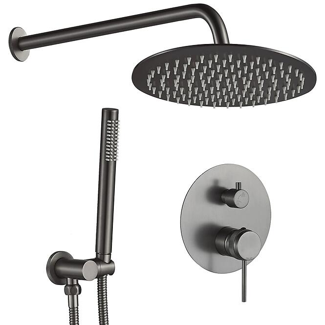 Sprchová súprava podomietková Rea Lungo Grip titán + BOX