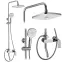 Sprchová súprava Rea Storm chróm,2