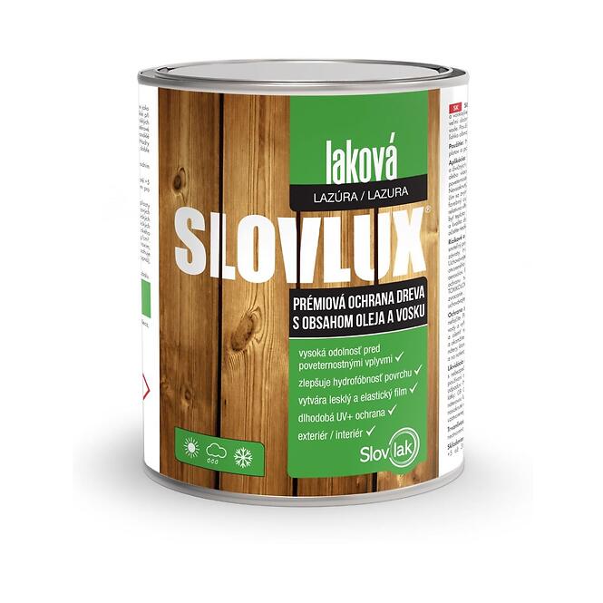 Slovlux Laková Lazúra Dub Zlaty 0,75l