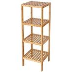 Regal Bambus Capri-2 prírodný