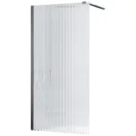 Sprchová Stena Walk-In Fly 90x190 black
