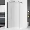 Sprchová Stena Walk-In Fly 90x190 black,2