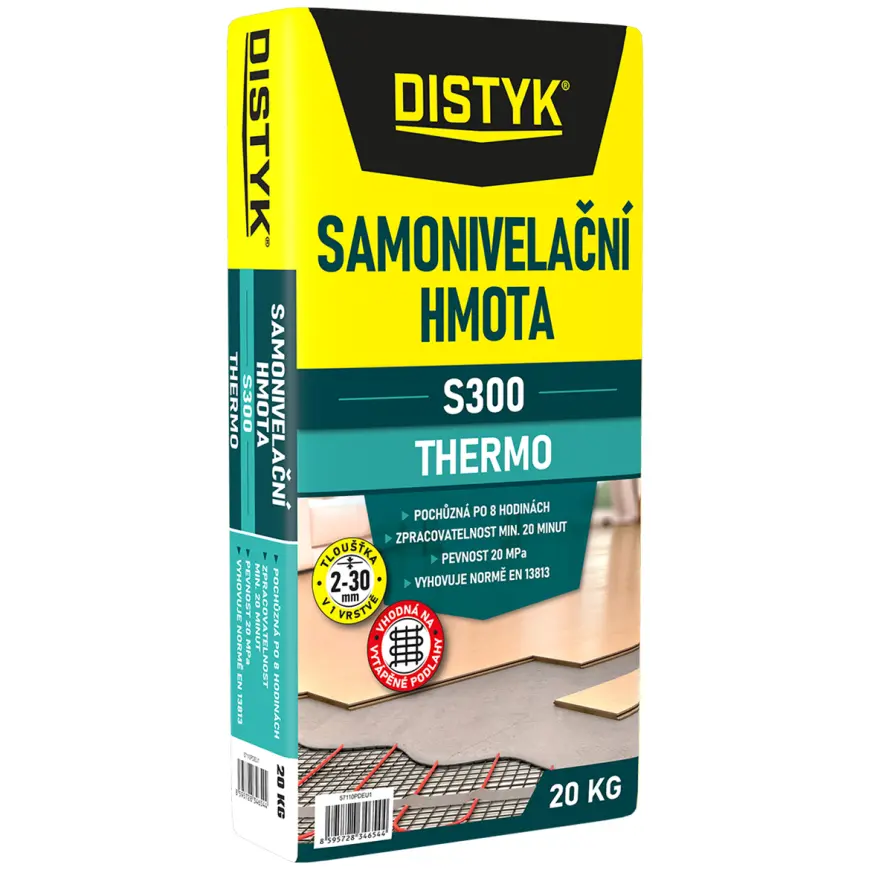 Samonivelačná hmota na podlahy Distyk S300 Thermo 20KG