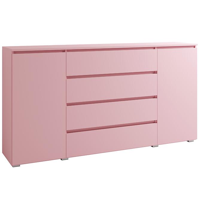 Komoda 4s2d Cosmo C06 Ružová