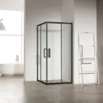 Sprchový kút Atlas 90x90x210 black