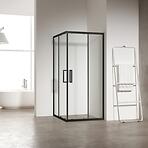 Sprchový kút Atlas 90x90x210 black