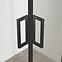 Sprchový kút Atlas 90x90x210 black,2
