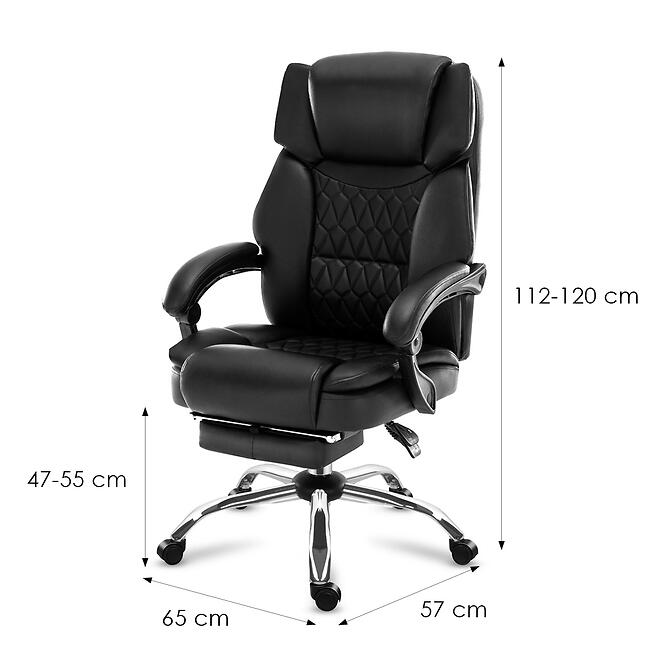 Kancelárske kreslo Markadler Boss 6.0 čierna,3
