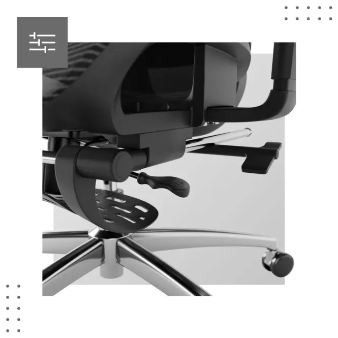 Otočné kreslo Expert 7.9 black