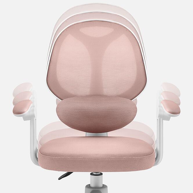 Otočné kreslo Junior 4.5 pink