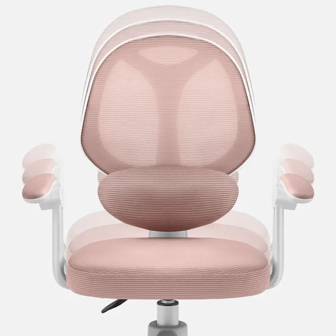 Otočné kreslo Junior 4.5 pink,15