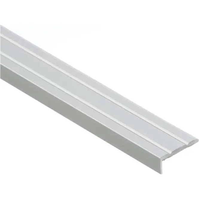 Schodiskový profil úzky LSW 10X25 lepidlo 2,7 strieborný
