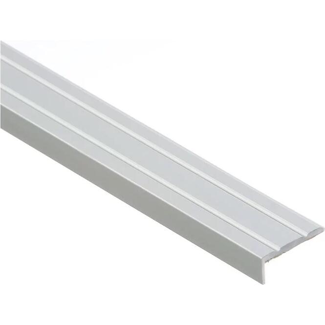 Schodiskový profil úzky LSW 10X25 lepidlo 2,7 strieborný