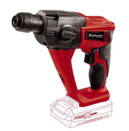 Akumulátorové príklepové kladivo Einhell TE-HD 18 Li Solo + štartovacia súprava Power X-Change 18 V / 2,5 Ah