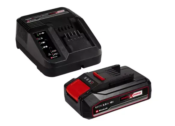 Einhell Multifunkčné náradie TC-MG 18 LI-SOLO + Einhell Power X-Change Starter Kit 18 V/2,5 AH,2