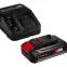Einhell Multifunkčné náradie TC-MG 18 LI-SOLO + Einhell Power X-Change Starter Kit 18 V/2,5 AH,2