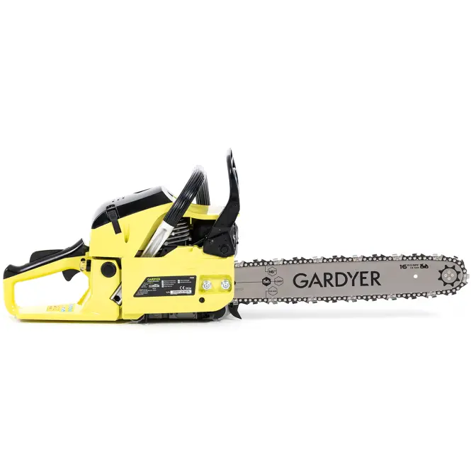 Benzínová píla 46 cm3 1,8 kW dĺžka lišty 40 cm GARDYER P400
