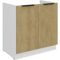 Kuchynská skrinka Cremona Wh 80zl 2f Bb