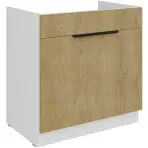Kuchynská skrinka Cremona Wh 80zl 1s Bb