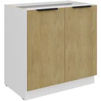 Kuchynská skrinka Cremona Wh 80d 2f Bb