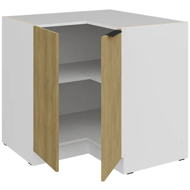 Kuchynská skrinka Cremona Wh 90x90 Dn 2f Bb