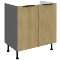 Kuchynská skrinka Cremona Ant 80zl 2f Bb