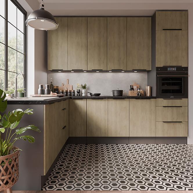 Kuchynská skrinka Cremona Ant 80zl 2f Bb,13