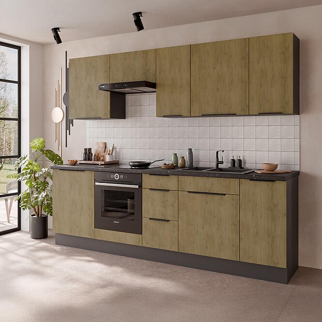 Kuchynská skrinka Cremona Ant 80zl 2f Bb,14