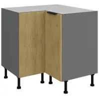 Kuchynská skrinka Cremona Ant 90x90 Dn 2f Bb