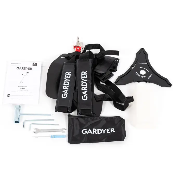 Benzínový krovinorez 52 cm3 šírka 45 cm GARDYER B500,12