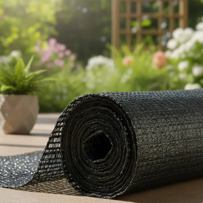 Tieniaca sieť 1x10m 55g/m čierna,3