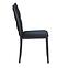 Stolička Glamour 12513 czarne,4