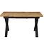 Rozkladací stôl Idaho 12555 140-180x90 prírodná/čierna,3