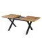Rozkladací stôl Idaho 12555 140-180x90 prírodná/čierna,4