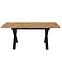 Rozkladací stôl Idaho 12555 140-180x90 prírodná/čierna,6