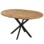 Rozkladací stôl Flint 12517 100/135x100 dub/čierny,5