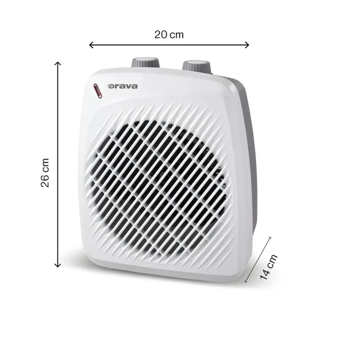 Elektrický termoventilátor VL-204 2000W