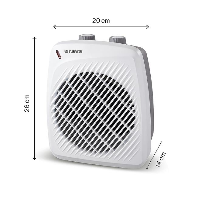 Elektrický termoventilátor VL-204 2000W