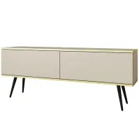 TV stolík Oro 135 Bez+ Čierne nohy