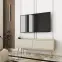 TV stolík Oro 135 Bez+ Čierne nohy,4