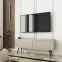 TV stolík Oro Mdf Drážkovanie 135 Bez+ Čierne nohy,5