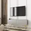TV stolík Oro 135 Sivá+ Čierne nohy,3