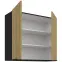 Kuchynská skrinka Cremona Bl 80g-72 2f,2