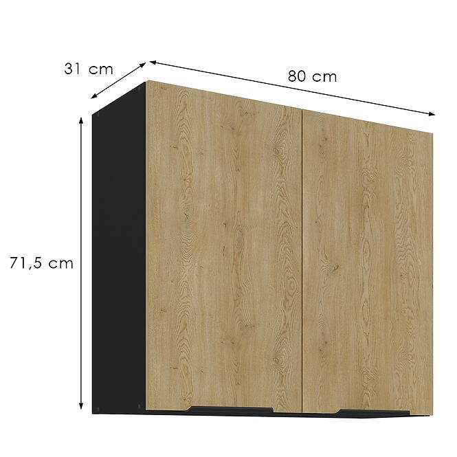 Kuchynská skrinka Cremona Bl 80g-72 2f