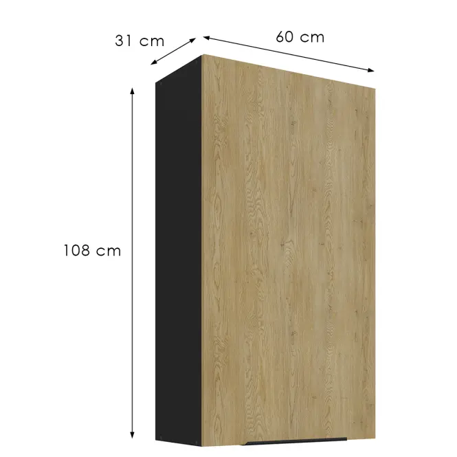 Kuchynská skrinka Cremona Bl 60g-108 1f,3