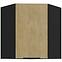 Kuchynská skrinka Cremona Bl 60x60 Gn-72 1f (45°)